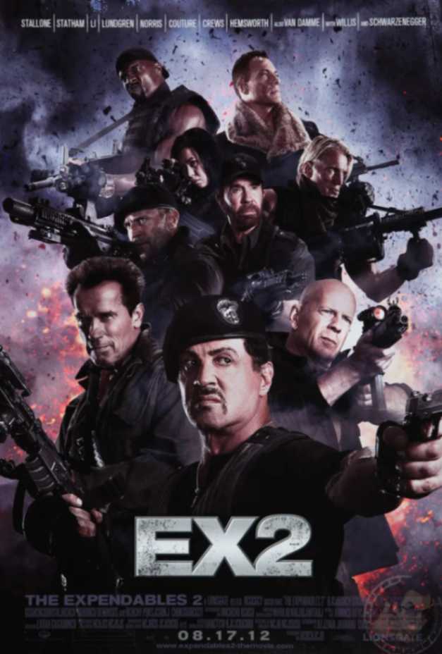 The Expendables 2 (2012) Dual Audio Hindi