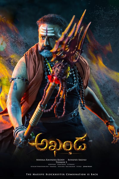 Download Akhanda (2021) UNCUT {Hindi-Telugu} HS WEB-DL